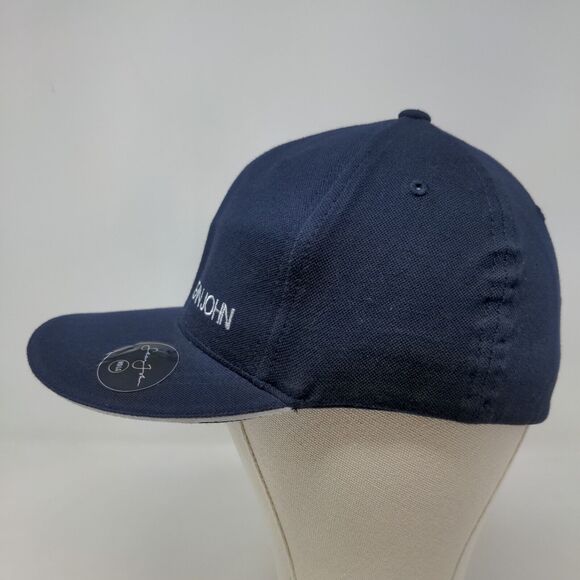 Sean John Men's Fitted Hat Blue Size M/L Embroidered Logo 100% Cotton - Picture 3 of 8